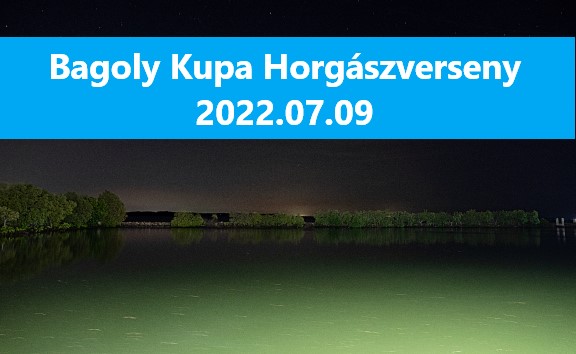 Bagoly Kupa - Éjszakai páros úszós horgászverseny